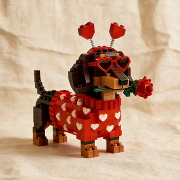 Valentine’s Day Exclusive Dachshund Brick