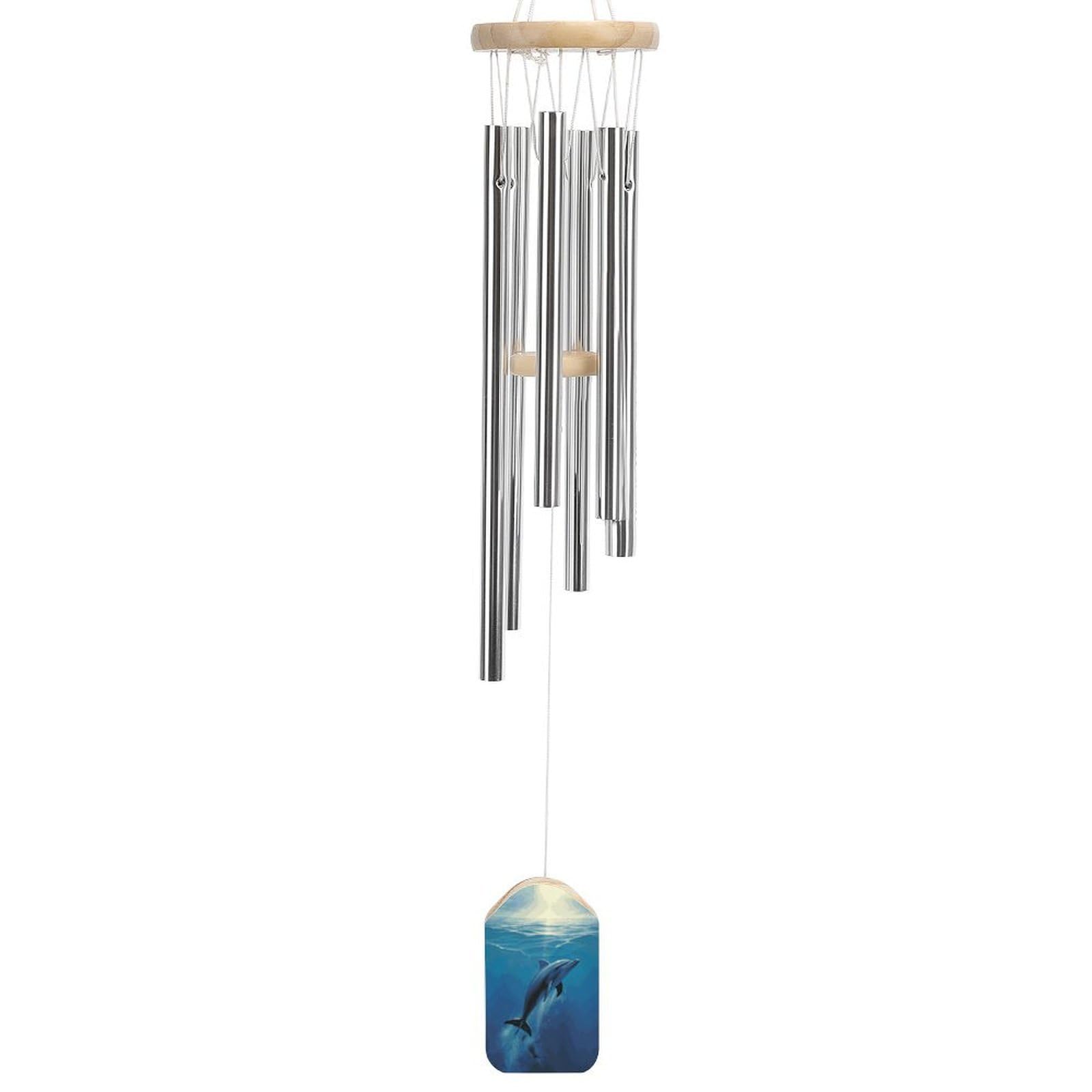 Dolphin Ocean Wind Chime – Personalized Memorial Gift with Soothing Melody