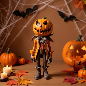 Halloween Pumpkin Man Figurine/Decoration