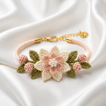 DIY Nature-Inspired Crochet Bracelet Kit