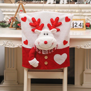 Cute Christmas Themed Chair Cover