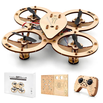 DIY Wooden Drone Assembly Kit